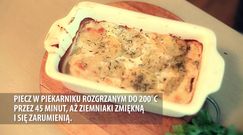 Ziemniaczane gratin z tymiankiem. Obiad z piekarnika