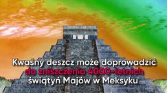 4000-letnie piramidy Majów zagrożone. Wszystko przez zanieczyszczenia i kwaśne deszcze