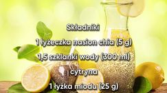 Mikstura obniżająca wysoki cholesterol: sok z cytryny i nasiona chia