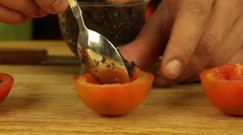 Najlepsze na śniadanie. Tosty z parmezanem i pomidorkami