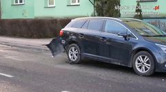 Dąbrowa Górnicza: kierowca terenowego BMW staranował 11 aut