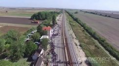 Pociąg z migrantami wjechał na terytorium Słowenii