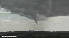 Tak wyglądało tornado w zachodniej Francji