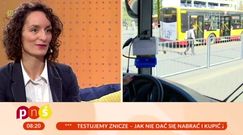 Setna kobieta za kierownicą autobusu miejskiego