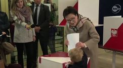 Ewa Kopacz oddała głos w Warszawie