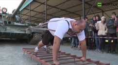 Siłą mięśni wprawił w ruch 37 ton