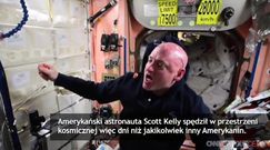 Scott Kelly spędził już 383 dni w kosmosie