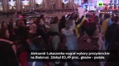 Kilkuset demonstrantów przeszło ulicami Mińska