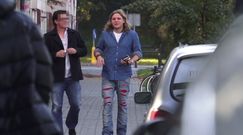 Ochroniarz Staraka nosi za nim portfel...?