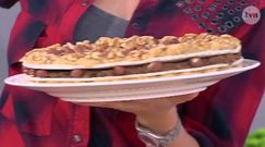 Banalny przepis na torcik orzechowy bez pieczenia