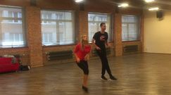 Spięta Kaczorowska na treningu do "Tańca z Gwiazdami"