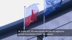 Wybuch przed polskim konsulatem w Lwowie. Chuligani czy terroryści?