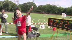 105-latek pobił rekord Guinnessa w biegu na 100 metrów