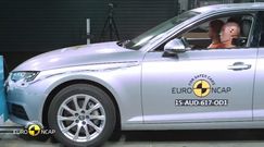 Crash test Audi A4 2015
