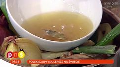 Rosół na pieczonych korpusach