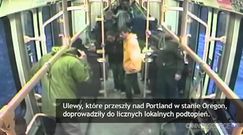 Ulewy i podtopienia w Portland. Woda wdarła się do pociągów