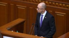 Wielka awantura w Radzie Najwyższej. Premier Ukrainy wyniesiony na rękach z mównicy