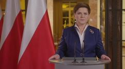 Specjalne wystąpienie Beaty Szydło. "Plan PO się nie udał"