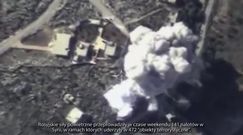 141 rosyjskich nalotów w Syrii przez weekend