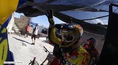 Efektowny rajdowy zjazd ulicami miasta