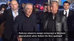 De Niro otworzył w Moskwie restaurację. Też chce zostać Rosjaninem? 