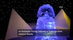Festiwal rzeźby lodowej w Holandii