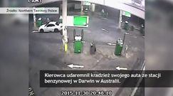 Wskoczył do ruszającego samochodu i udaremnił kradzież własnego auta 