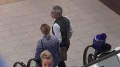 Robert Janowski i "Monika G." w centrum handlowym