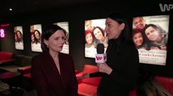 Agata Kulesza o sukcesie filmu ''Moje córki krowy''