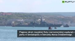 Krążownik "Moskwa" wypłynął z Krymu