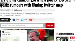 Jeremy Clarkson już nagrywa