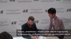 Beckham pobił rekord na Instagramie