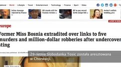Miss Bośni została aresztowana 