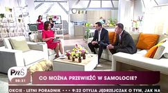 Czego nie można zabierać na pokład samolotu?