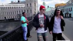 Udawali gejów na ulicach Moskwy. Zobacz reakcje