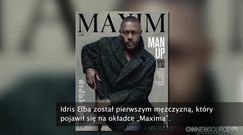 Pierwszy mężczyzna na okładce "Maxima"
