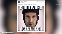 Internet bezlitosny dla Petra Cecha. Memy po porażce Arsenalu