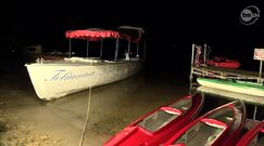 Dwie osoby wypadły z łódki na jeziorze Cichowo