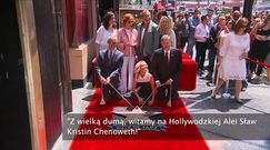 Gwiazda Kristin Chenoweth w Alei Sław