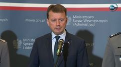 Błaszczak o interwencji policjantów w stolicy