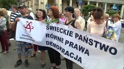 W Warszawie Marsz Godności - Protest Kobiet