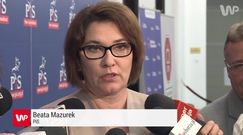 Beata Mazurek po publikacji zdjęcia kolegi z PiS Dominika Tarczyńskiego: czuję absmak