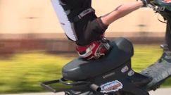 Polak jako pierwszy na świecie wykonał nowy trik na skuterze