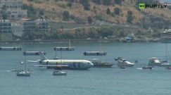 Atrakcja turystyczna w Turcji - zatopiony kadłub airbusa