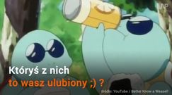 Pamiętasz Pokemony z filmów sprzed lat? Który był twoim ulubionym?