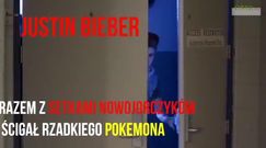 Nikt nie rozpoznał Biebera, bo szukali Pokemona. Menadżer nagrał film