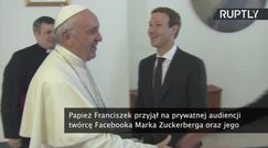 Papież rozmawiał z Zuckerbergiem o pomocy biednym