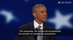 "Nikt nie jest lepiej przygotowany do prezydentury niż Hillary Clinton. Ani ja, ani Bill Clinton!"