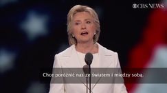 Hillary Clinton oficjalną kandydatką demokratów. Przyjęła nominację jako pierwsza kobieta w historii USA 