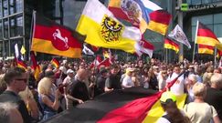 "Merkel musi odejść"!. Niemcy protestują